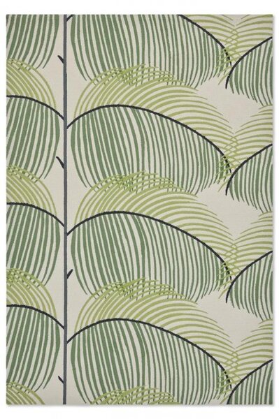 Outdoorový koberec Sanderson Manila leaf botanical green Zvolte velikost koberce: 140 x 200