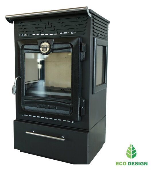 CALISKAN Krbová kamna VLTAVA 3D BOX - černá