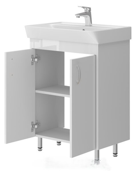 Lavedo Trinity White 60 koupelnová skříňka s umyvadlem