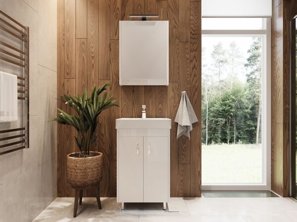 Lavedo Trinity White 45 koupelnová skříňka s umyvadlem