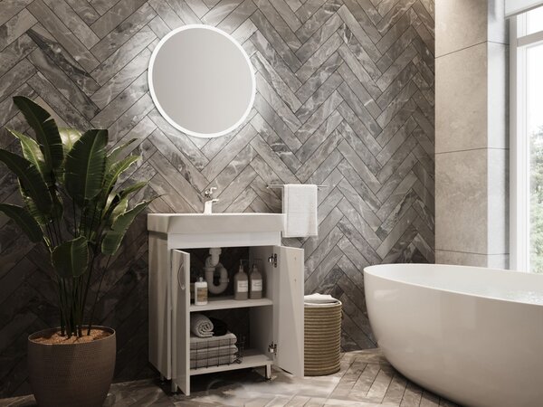 Lavedo Trinity White 60 koupelnová skříňka s umyvadlem