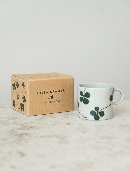 Fine Little Day Porcelánový hrnek s ouškem Clover FLD259