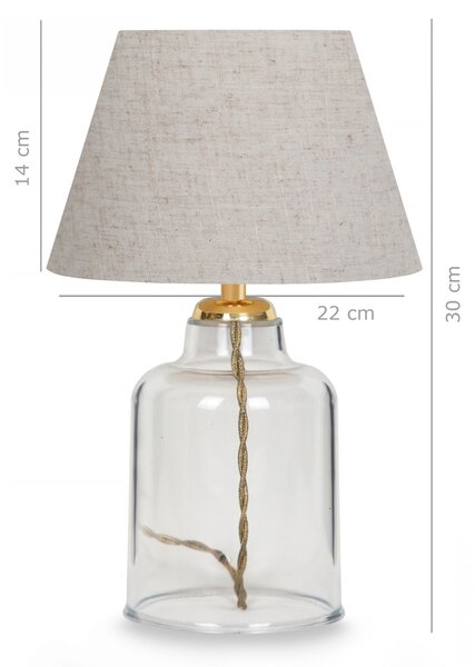 ASIR Stolní lampa AYD-2781 krémová