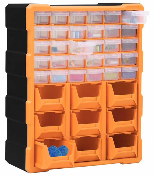 Organizér s 39 zásuvkami 38 x 16 x 47 cm 149603