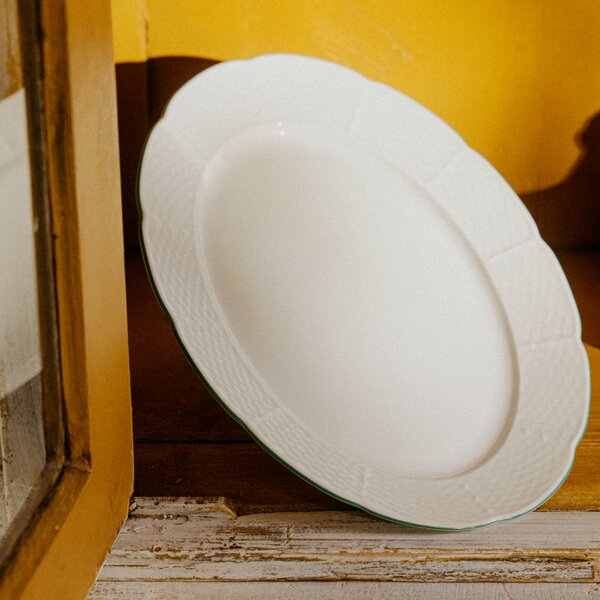 Fabini servírovací talíř oválný z porcelánu Arta, 32 cm