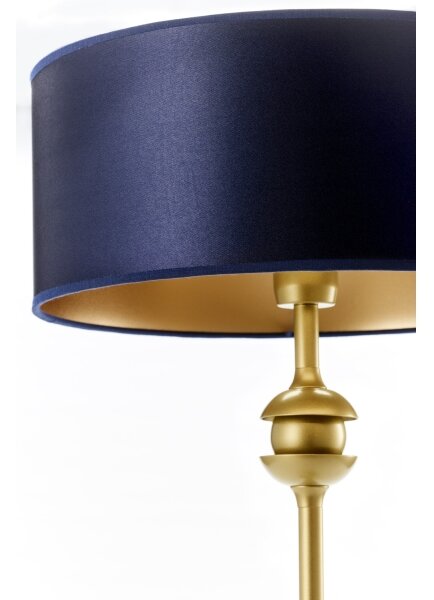 Jupiter 2116 - Stolní lampa KASZMIR 1xE27/15W/230V modrá/zlatá