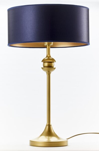 Jupiter 2116 - Stolní lampa KASZMIR 1xE27/15W/230V modrá/zlatá