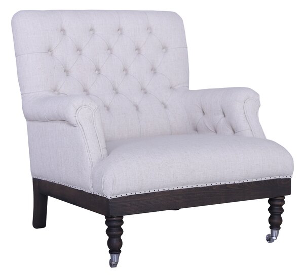 Solenzara Čalouněná pohovka Maya Love Seat - NC7777 Látkové čelounění: TC-186, Povrchová úprava nohou: Whitewash M Beech P132A