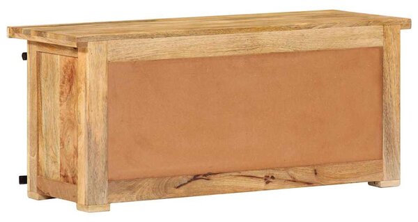 TV stolek 90 x 35 x 40 cm masivní mangovníkové dřevo 321570