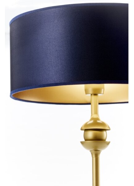 Jupiter 2116 - Stolní lampa KASZMIR 1xE27/15W/230V modrá/zlatá