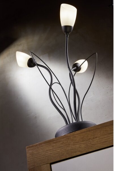 Jupiter 2065 - Stolní lampa GLORIOSA 3xG9/14W/230V černá