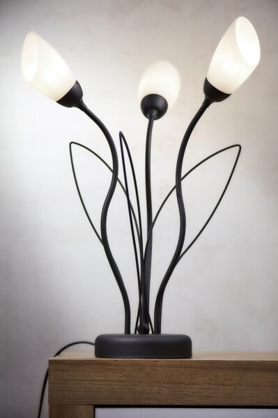 Jupiter 2065 - Stolní lampa GLORIOSA 3xG9/14W/230V černá