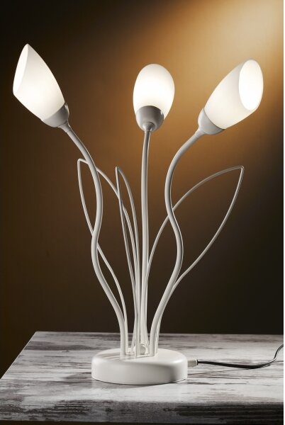 Jupiter 2060 - Stolní lampa GLORIOSA 3xG9/14W/230V krémová