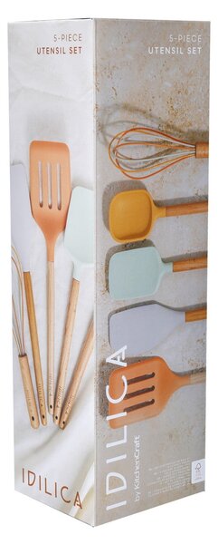Sada kuchyňského náčiní Idilica – set 5 ks