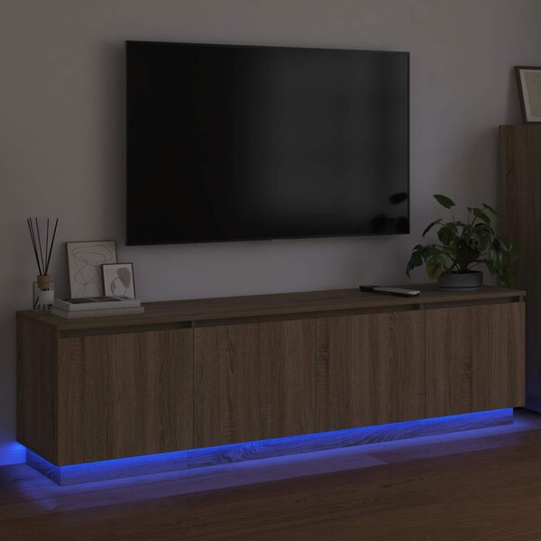 Televizní skříň 180 x 38 x 49 cm Sonoma dub Kompozitní dřevo 3376146