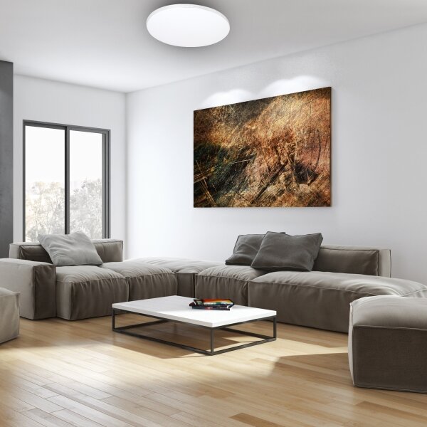 LED Stmívatelné stropní svítidlo s dálkovým ovladačem SIENA LED/68W/230V
