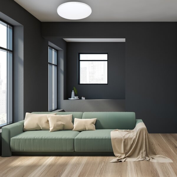 LED Stmívatelné stropní svítidlo s dálkovým ovladačem SIENA LED/68W/230V