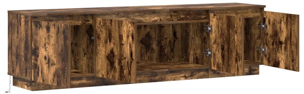 Televizní skříň 180 x 38 x 49 cm Kouřový dub Kompozitní dřevo 3376148