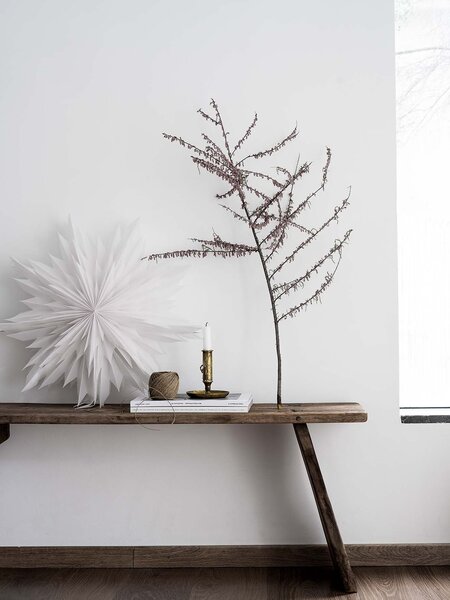 Závěsná svítící hvězda Oslo White 60 cm