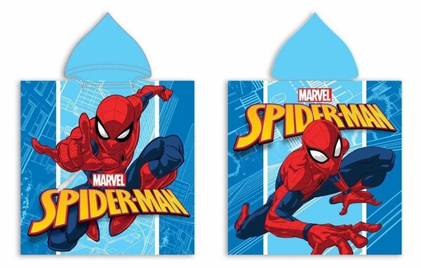 Pončo Spiderman micro Polyester - mikrovlákno, 50/100