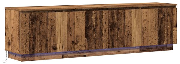 Televizní skříň 180 x 38 x 49 cm Staré dřevo Kompozitní dřevo 3376150