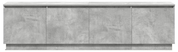Televizní skříň 180 x 38 x 49 cm Betonově šedá Kompozitní dřevo 3376147