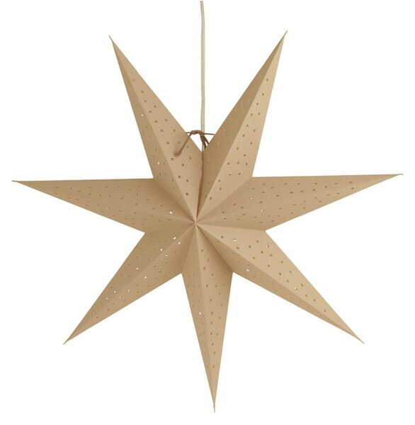 Závěsná svítící hvězda Stella Beige 60 cm