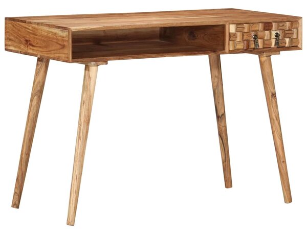 Psací stůl 110x50x76 cm masivní akáciové dřevo 338434