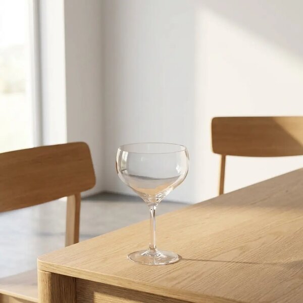 Kave Home Sklenička na víno Orbida 350 ml