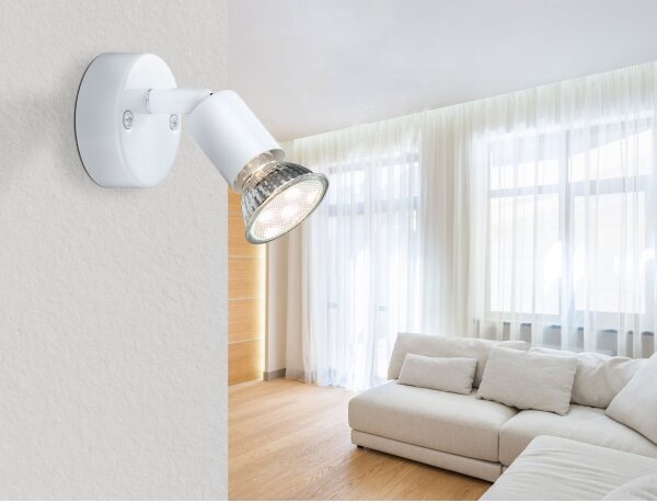 GLOBO 57381-1L - LED Nástěnné bodové svítidlo OLANA 1xGU10/3W/230V