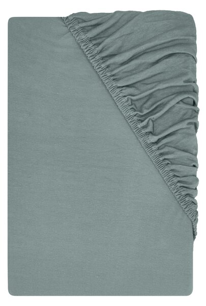 Livarno® Žerzejové napínací prostěradlo, 90-100 x 200 cm (zelená) (100405953001)
