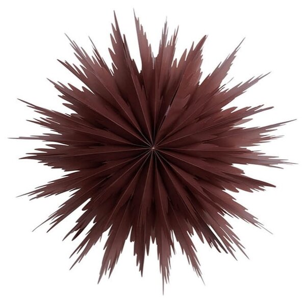 Závěsná svítící hvězda Liz Red Ochre 50 cm