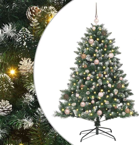 Umělý vánoční stromeček Zelená 150 cm PVC, plast a ocel 3395219