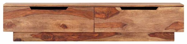 TV stolek 145 x 30 x 30 cm masivní dřevo 247721