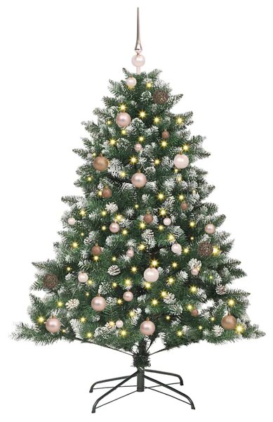 Umělý vánoční stromeček Zelená 150 cm PVC, plast a ocel 3395219