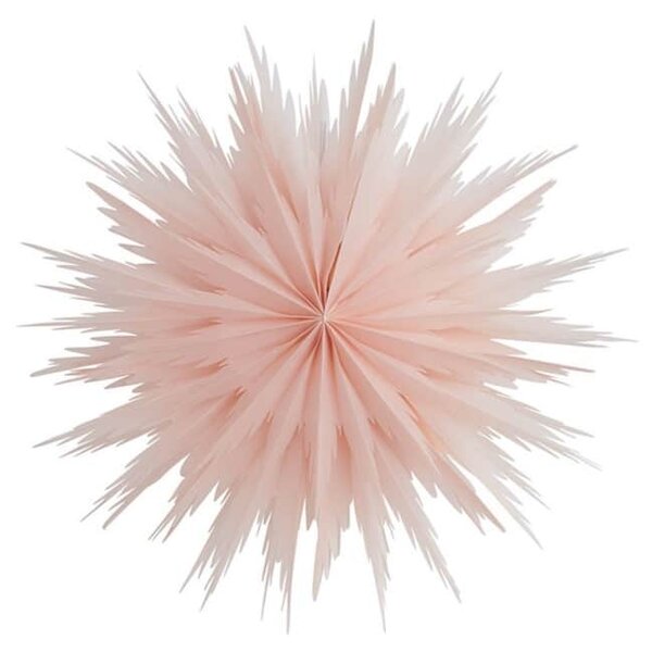Závěsná svítící hvězda Liz Pink 50 cm