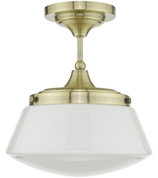 Där Lighting CAD0175 -Koupelnový přisazený lustr CADEN 1xE27/60W/230V IP44 mosaz