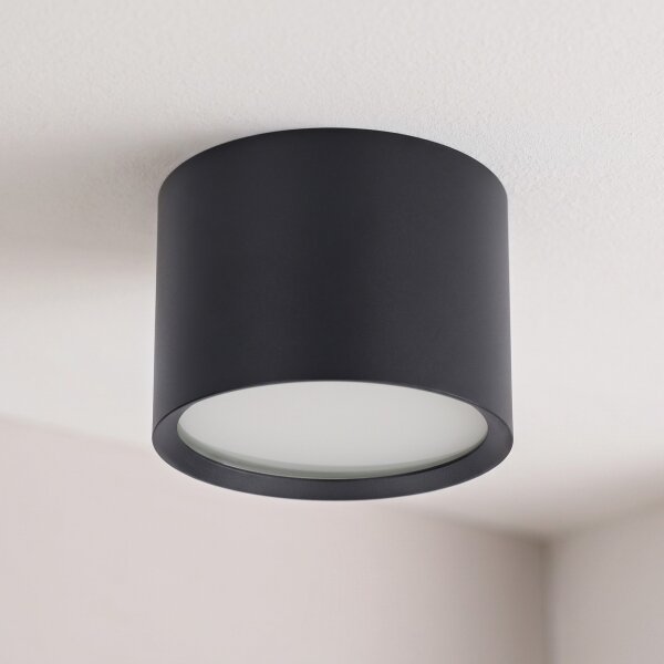 Brilagi - Koupelnové bodové svítidlo SMOOTH 1xGX53/15W/230V černá IP65
