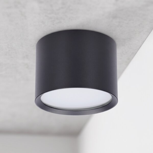 Brilagi - Koupelnové bodové svítidlo SMOOTH 1xGX53/15W/230V černá IP65