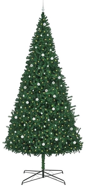 Vánoční stromeček Zelená 400 cm PVC 3394819