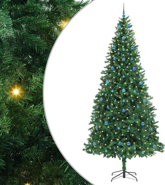 Umělý vánoční stromeček Zelená 300 cm PVC, kov a plast 3394801