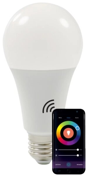 RGBW LED Stmívatelná žárovka A65 E27/11W/230V 2700-6500K Wi-Fi Tuya