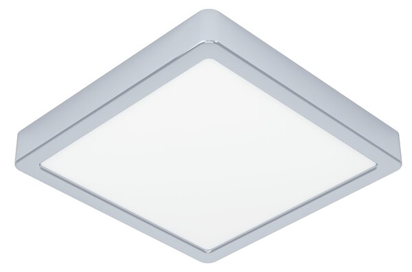Eglo 900651 FUEVA 5 IP44 - LED stropní koupelnové svítidlo, 21 x 21cm, 17W, 3000K, IP44, chrom (Přisazené nízké stropní úsporné svítidlo)