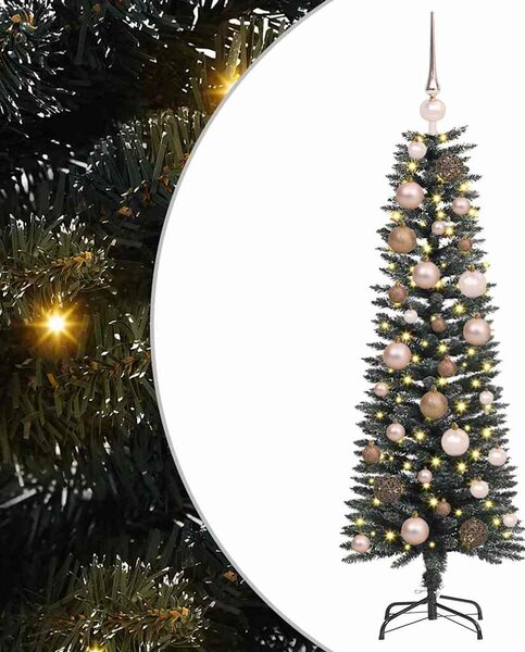 Umělý vánoční stromeček Zelená 120 cm PVC, plast a ocel 3395914