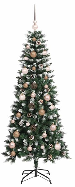 Umělý vánoční stromeček Zelená 150 cm PVC, plast a ocel 3395806