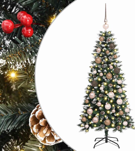 Umělý vánoční stromeček Zelená 120 cm PVC, plast a ocel 3395794