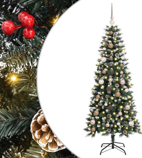 Umělý vánoční stromeček Zelená 150 cm PVC, plast a ocel 3395806