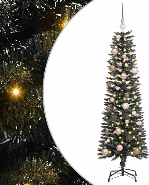Umělý vánoční stromeček Zelená 150 cm PVC, plast a ocel 3395926