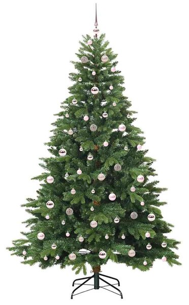 Umělý vánoční stromeček s stojanem Zelená 210 cm PE a PVC 3397564