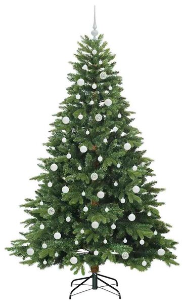 Umělý vánoční stromeček s stojanem Zelená 210 cm PE a PVC 3397565